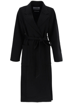 celia wrap coat - 34 Black