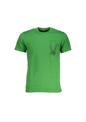 Green Cotton T-Shirt - L