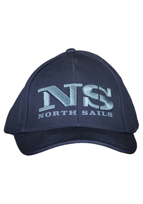 North Sails Chic Blue Embroidered Cotton Cap