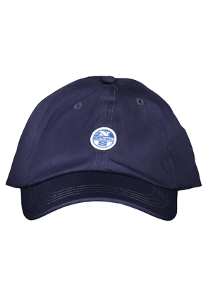 North Sails Nautical Charm Cotton Visor Cap - Ocean Blue