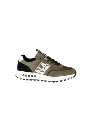 Napapijri Trendy Green Laced Sports Sneakers - EU40/US7