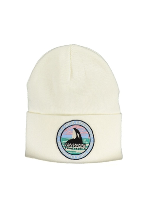 Napapijri White Acrylic Hats & Cap