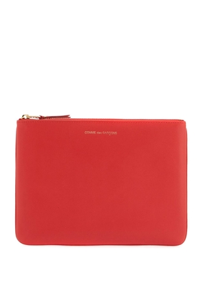 smooth leather pouch in seven words - OS Pink