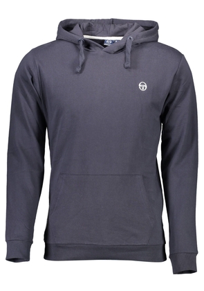 Sergio Tacchini Classic Blue Hooded Sweatshirt - S