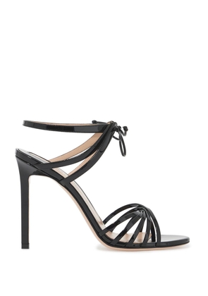 Tom Ford glossy sandals with criss-cross - 36 Black