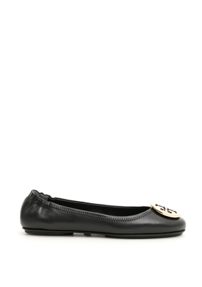 Tory Burch minnie travel flats - 6 Black