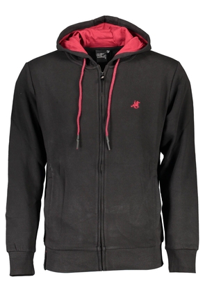 U.s. Grand Polo Chic Hooded Sweatshirt with Logo Embroidery - M