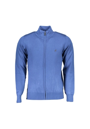 U.S. Grand Polo Blue Nylon Sweater - M