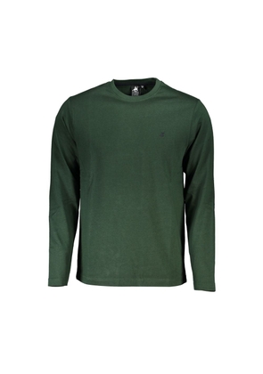 U.S. Grand Polo Green Cotton T-Shirt - M