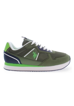 U.S. Polo Assn. Green Polyester Sneaker - EU41/US8