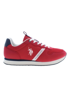 U.S. Polo Assn. Pink Polyester Sneaker - EU41/US8