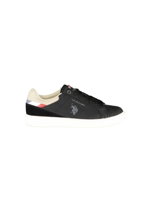 U.S. Polo Assn. Black Polyester Sneaker - EU40/US7