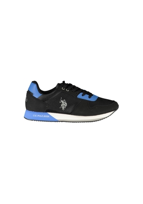 U.S. Polo Assn. Black Polyester Sneaker - EU44/US11