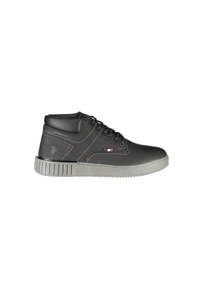 U.S. Polo Assn. Black Polyester Sneaker - EU40/US7