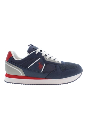 U.S. Polo Assn. Blue Polyester Sneaker - EU41/US8