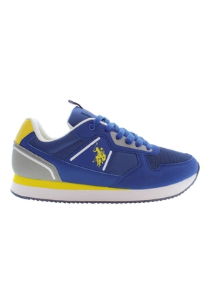 U.S. Polo Assn. Blue Polyester Sneaker - EU41/US8