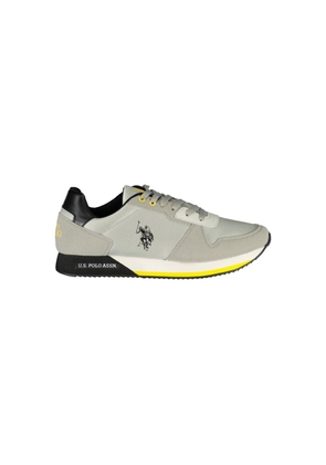 U.S. Polo Assn. Gray Polyester Sneaker - EU43/US10