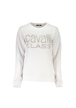 White Cotton Sweater - XS