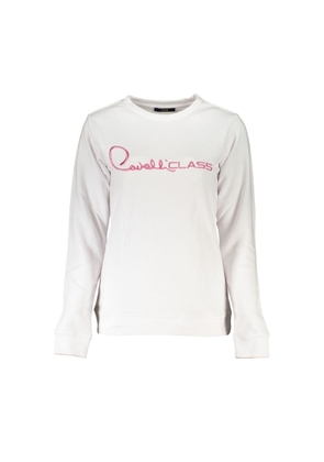 White Cotton Sweater - XS