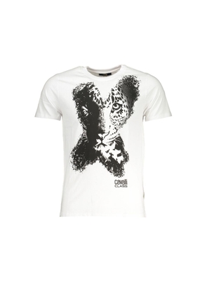 White Cotton T-Shirt - M