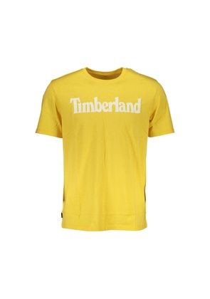 Yellow Cotton T-Shirt - L