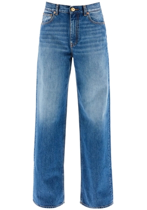 wide leg jeans in narida sapphire java style - 0 Blue