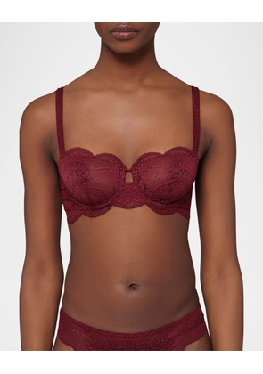 Karma Demi-Cup Convertible Lace Bra