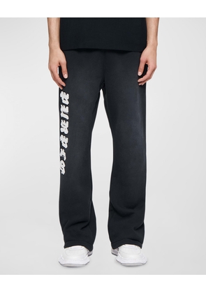 Men's Logo Fleece Flared Pants