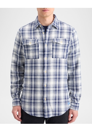 Men's Flannel Check Sport Shirt