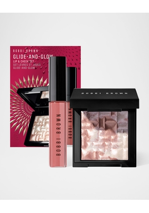 Glide-and-Glow Lip Gloss + Highlighter Set