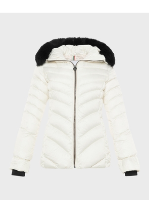 Apres-Ski Jacket With Detachable Toscana Lamb Shearling Hood Trim