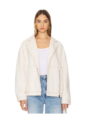 Cleobella Greyson Jacket in Ivory. Size M, S, XL, XS.