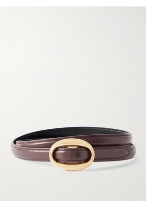 SAINT LAURENT - Leather Belt - Purple - 65,70,75,80,85,90,95,100