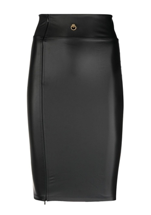 Maison Close Chambre Noire fitted skirt - Black