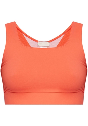 Hanro criss-cross straps sports bra - Orange