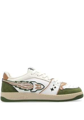 Enterprise Japan Rocket panelled sneakers - Green