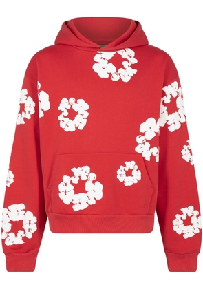 Denim Tears The Cotton Wreath hoodie - Red