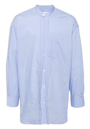 CROQUIS cotton long-sleeve shirt - Blue