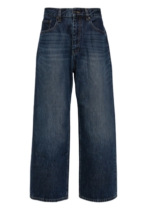 CROQUIS mid-rise straight-leg jeans - Blue