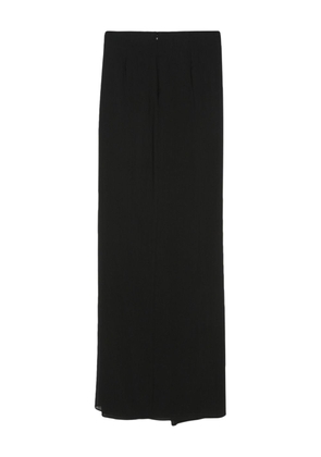 THE ANDAMANE draped-detail high-waisted skirt - Black