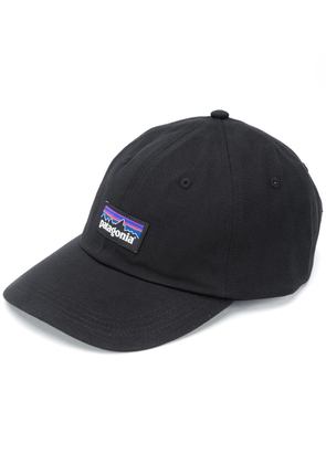 Patagonia logo patch baseball cap - Black