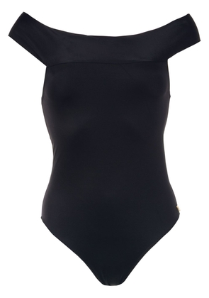 Brigitte off the shoulder swimsuit - Black