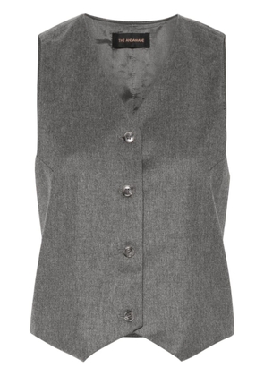 THE ANDAMANE V-neck waistcoat - Grey