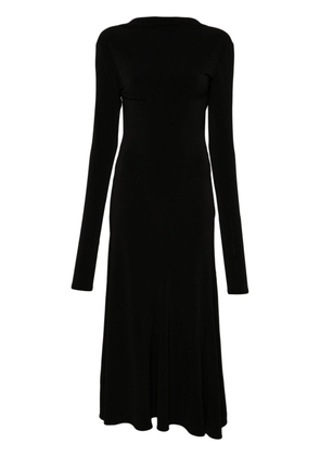 THE ANDAMANE Sabrina midi dress - Black