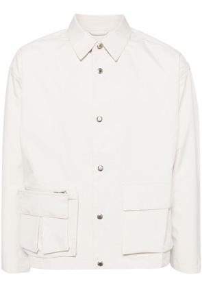 CROQUIS loose long sleeves jacket - White