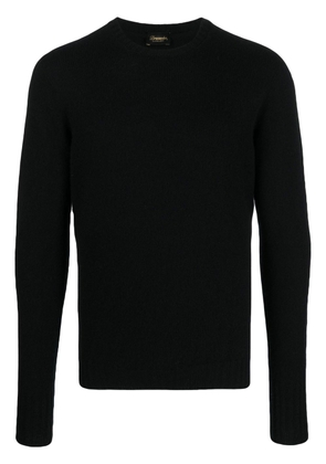 Drumohr crew-neck cashmere jumper - Black