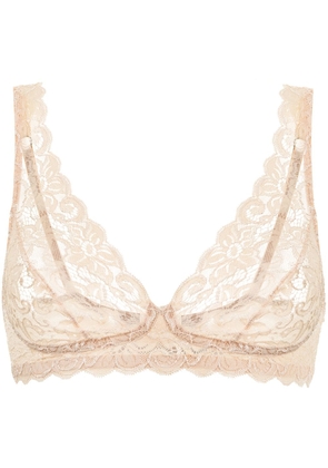 Hanro Moments soft cup bra - Neutrals