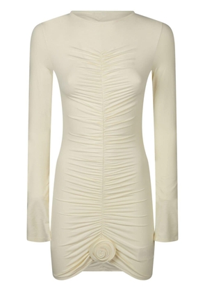 La Reveche Lillibet mini dress - Neutrals