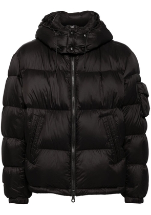 CROQUIS hooded down jacket - Black