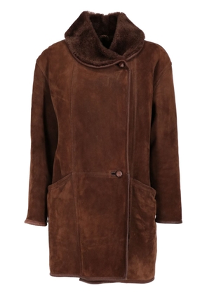 A.N.G.E.L.O. Vintage Cult 1980s suede coat - Brown